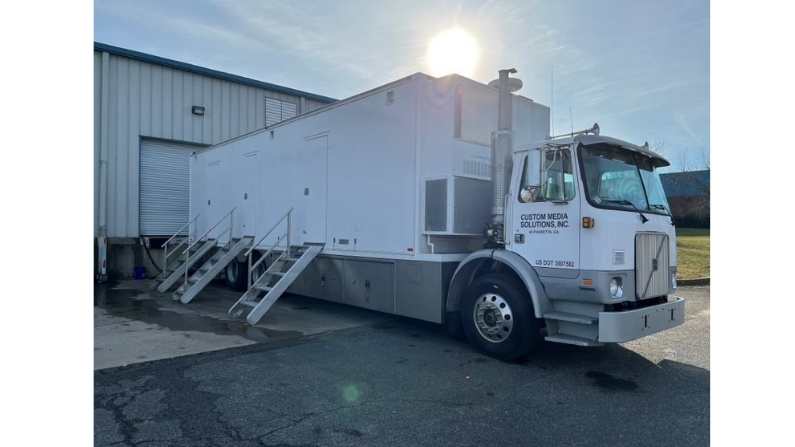 Custom Media Solutions Equips US New 40-Foot Broadcast Production Truck with FOR-A HVS-2000 Video Switcher