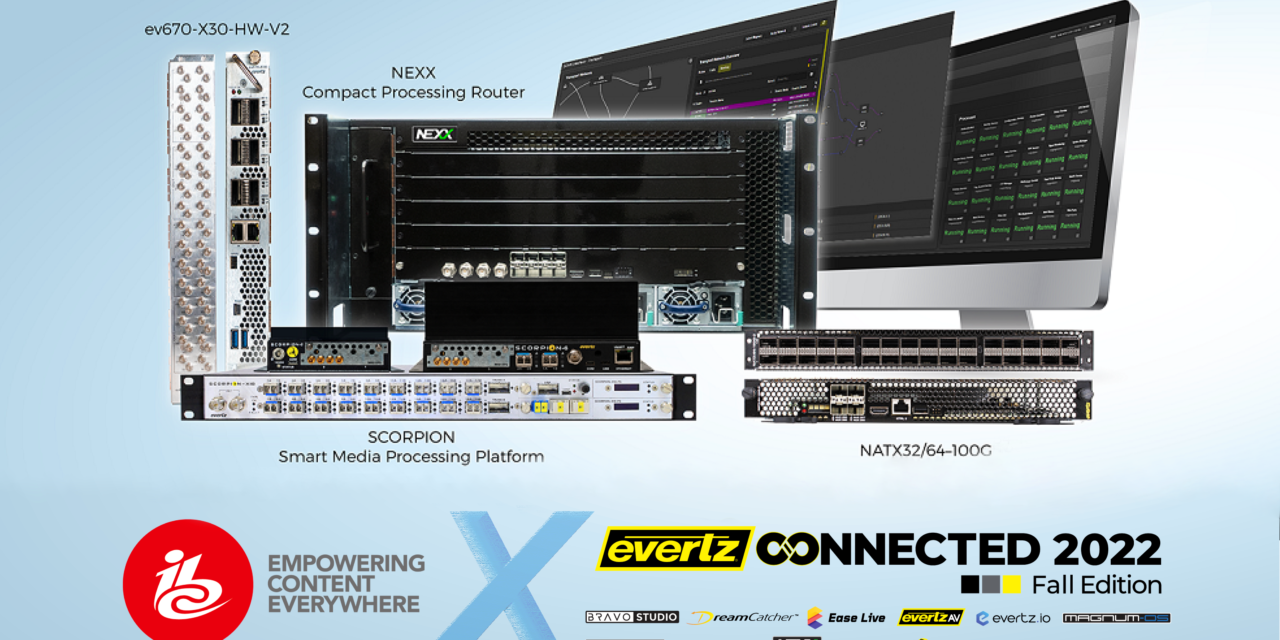 Evertz Delivers Comprehensive UHD Broadcast Infrastructure Solutions