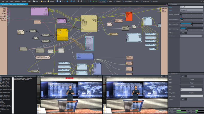 Movicom and Aximmetry announce successful AR tracking test for broadcast