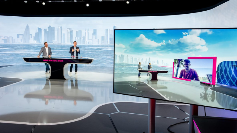 Mo-Sys delivers turnkey LED virtual studio for ambitious German World Cup broadcast