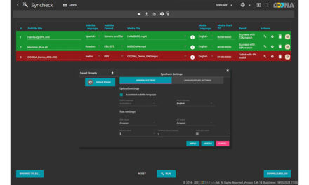 OOONA Simplifies Five-Point Localization Check with Syncheck