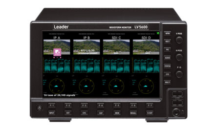 LEADER ANNOUNCES JPEG XS OPTION FOR LV5600 AND LV7600 TEST INSTRUMENTS