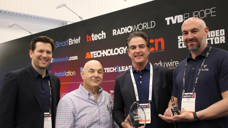 Vislink Wins TV Tech NAB Best of Show Award for world’s smallest cellular bonding transmitter, DragonFly V 5G 