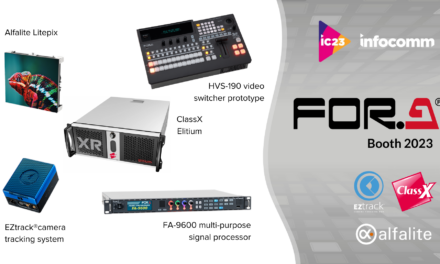 InfoComm 2023 – FOR-A Unveils Complete Solution for Live Production