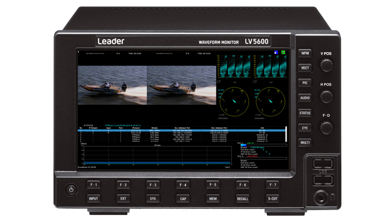 Leader Announces IBC 2023 Debut of JPEG XS Quality Control Options for LV5600 Waveform Monitor and LV7600 Rasterizer