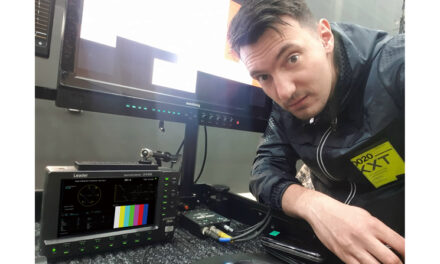 Colore Digital Imaging Goes Mobile with Leader LV5350 ZEN Series Video Waveform Monitor