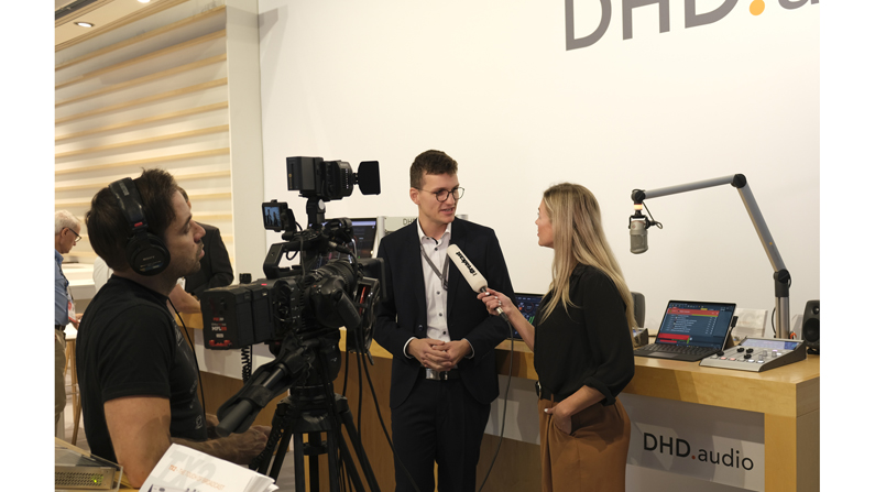 DHD audio reports successful IBC 2023