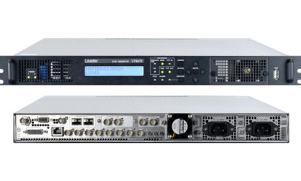 Leader Announces LT4670 Synchronous SDI/IP Reference and Test Signal Generator