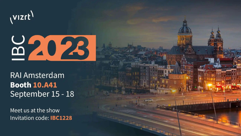 Vizrt: What’s new for IBC 2023