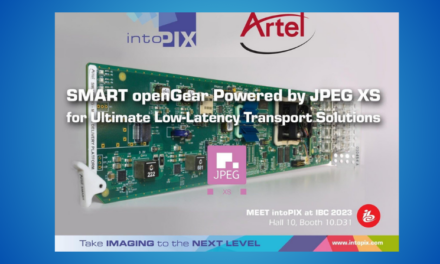 Enhanced Artel SMART openGear® Leverages intoPIX JPEG XS Technology for Ultimate Low-Latency Transport Solutions