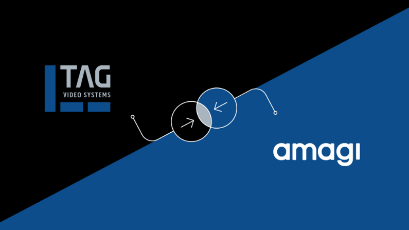 TAG Video Systems Technology Adopted by Amagi for Enhanced Quality of Service