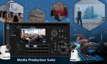 NEW SOFTWARE-BASED MEDIA PRODUCTION SUITE FOR INTUITIVE AND EFFICIENT VIDEO PRODUCTION