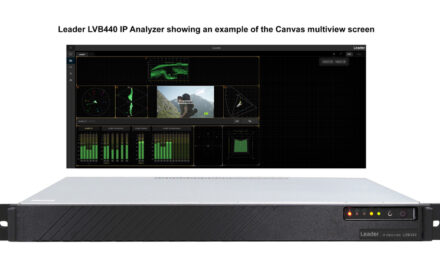 Leader Expands LVB440 IP Analyzer with New Measurement Tools