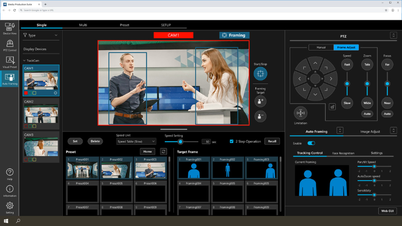 PANASONIC PTZ AUTO FRAMING DELIVERS BROADCAST QUALITY VIDEO
