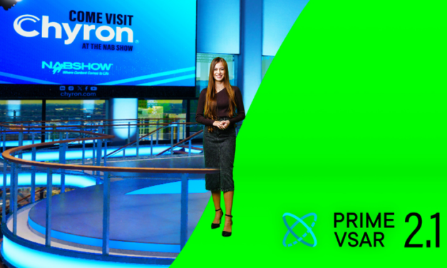 Chyron Delivers Innovations For Producer-Driven Virtual News with PRIME VSAR 2.1