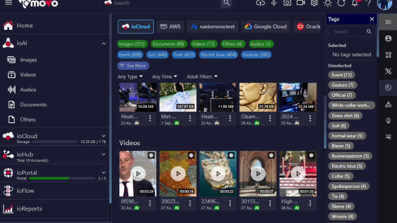 ioMoVo Unveils New AI-Powered Search and Editing Features in its Digital Asset Management System for Media and Entertainment Companies at IBC 2024