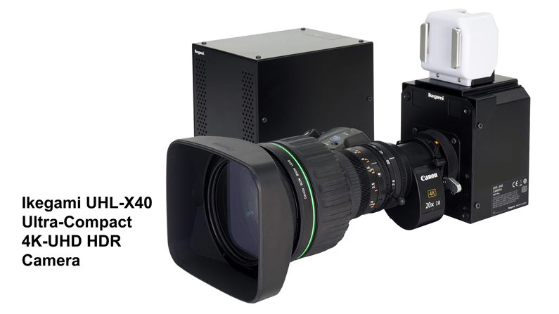 Ikegami UHL-X40 Ultra-Compact Camera, IPX-100 IP Gateway and OCP-500 CCU to Make Inter BEE 2024 Debut