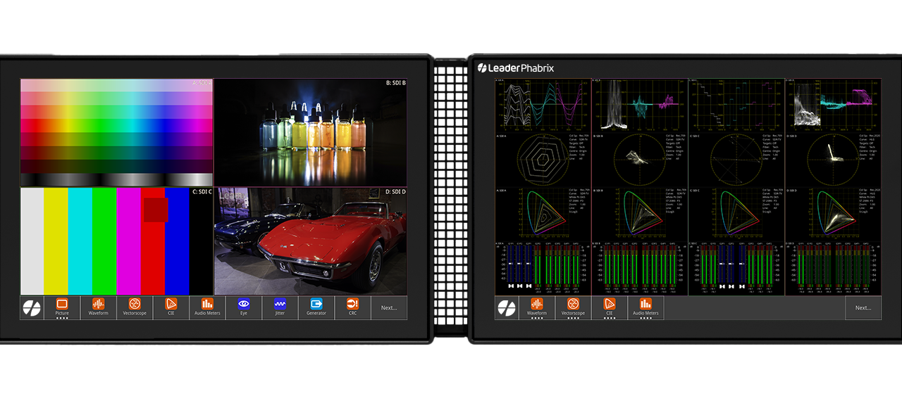 Leader sets US debut of LPX500 Waveform Monitor for NAB 2025