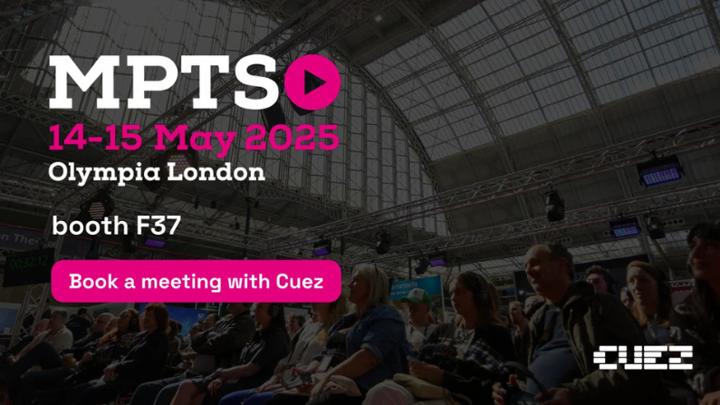 Cuez Takes Centre Stage at MPTS 2025 with Future-Facing Live Production Tools and AI Innovation