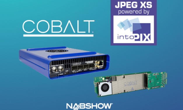 JPEG XS Technology Integrated by Cobalt Digital with intoPIX TicoXS FIP Codec, supporting High Profile and new TDC Profile